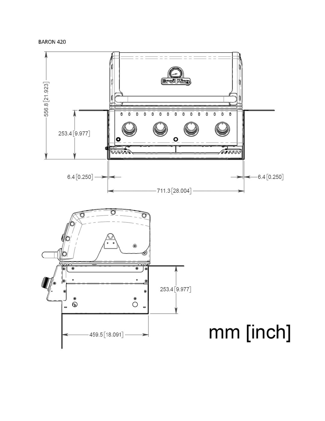 Broil King® BARON™ 420 BUILT-IN