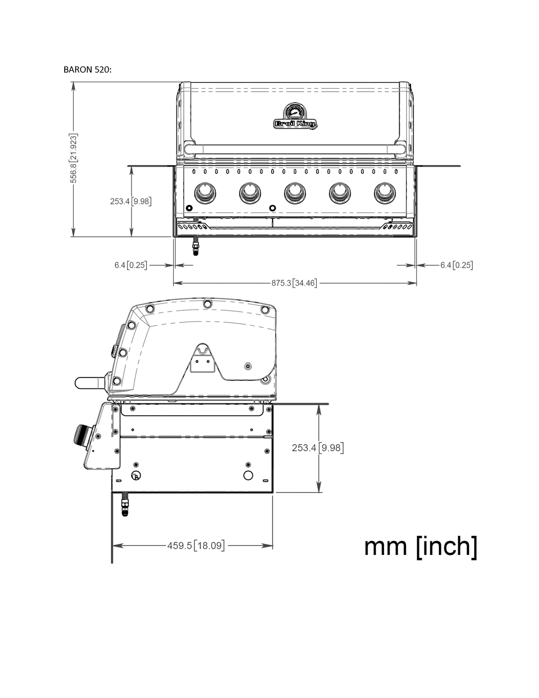 Broil King® BARON™ 520 BUILT-IN