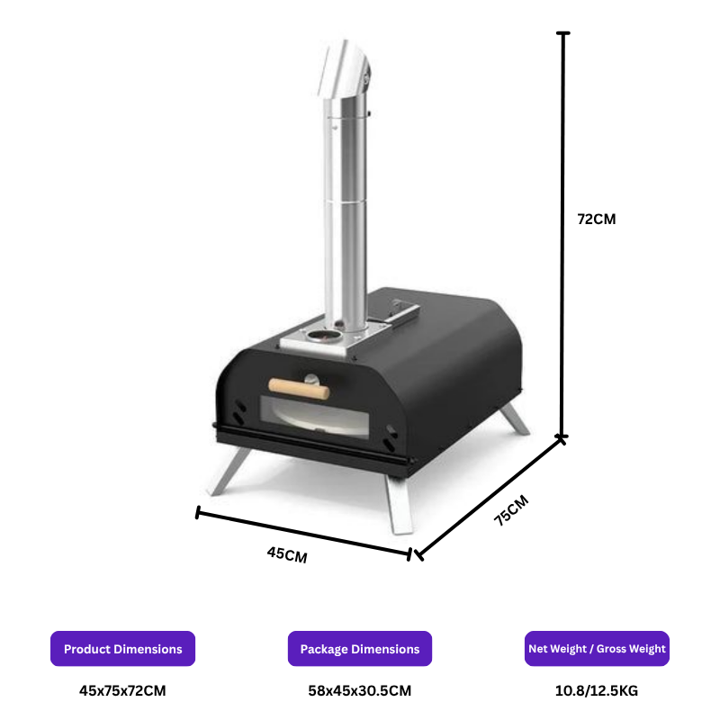 Amazon Portable Rotary Pizza Oven