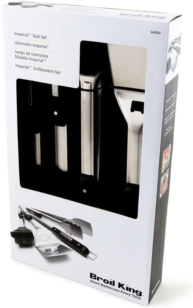 Broil King Imperial 4-Piece BBQ Tool Set