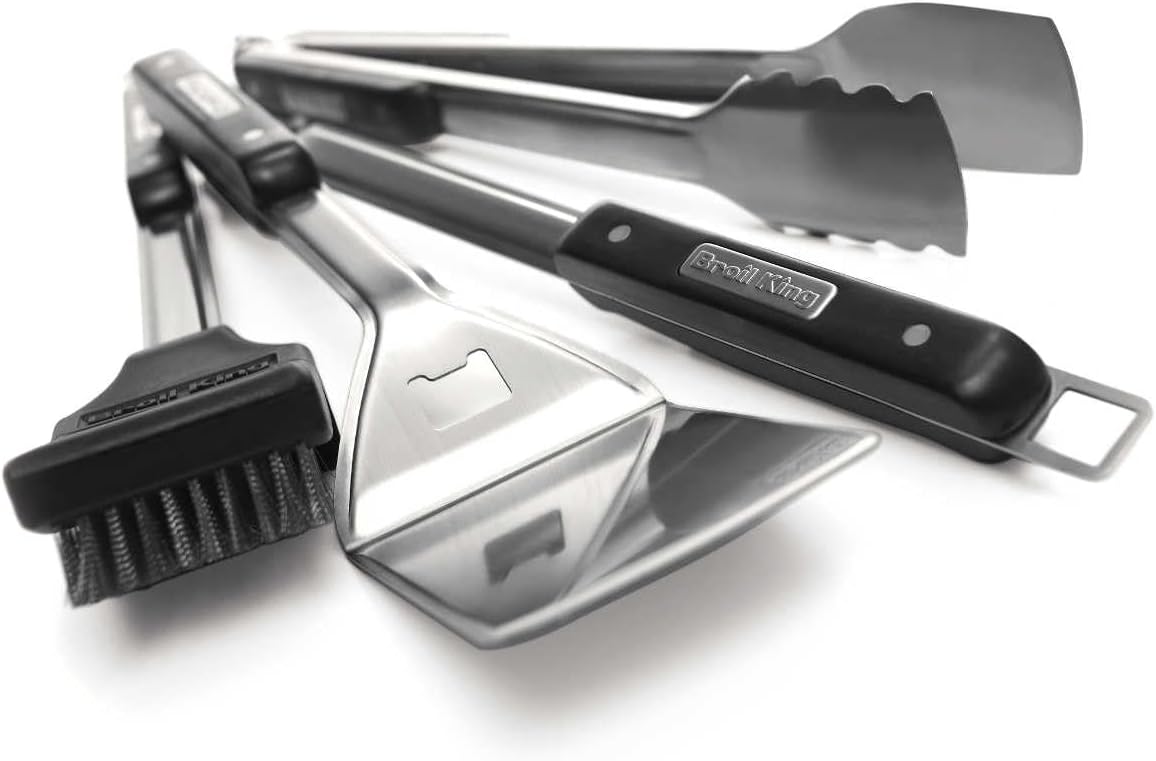 Broil King Imperial 4-Piece BBQ Tool Set