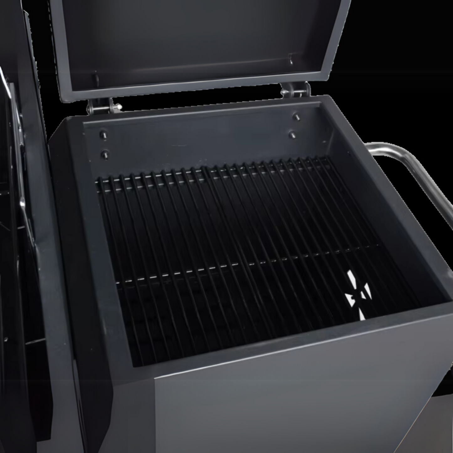 KEYO 3-Burner Gas-Charcoal & Smoker Combo Grill