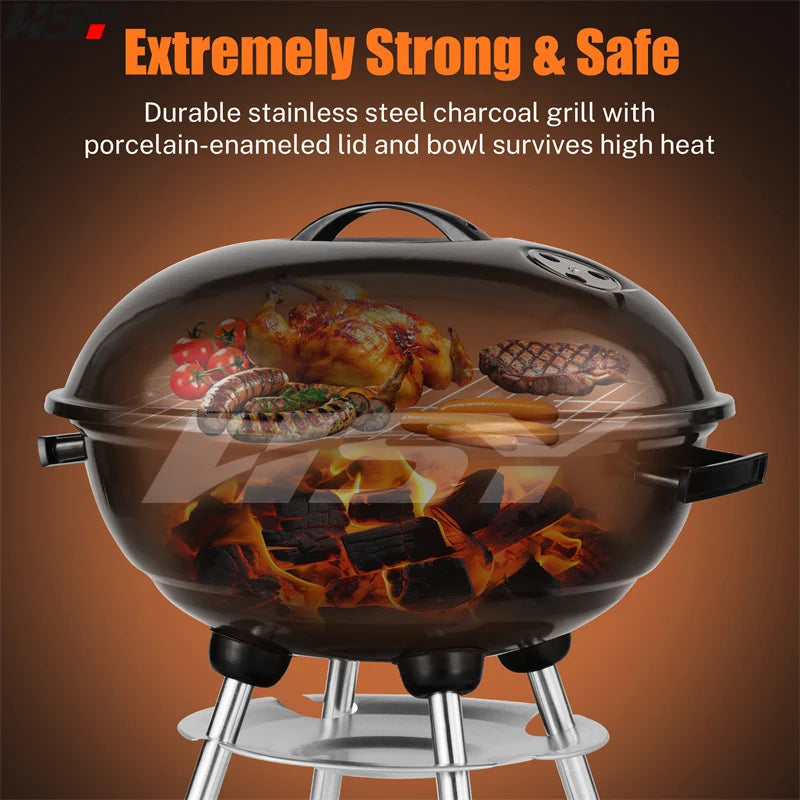 Kettle Charcoal Grill 18 Inch