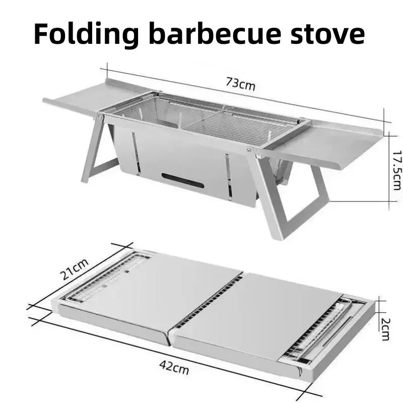 Stainless Steel Barbecue Grill