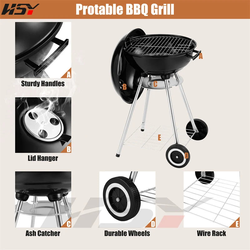 Kettle Charcoal Grill 18 Inch
