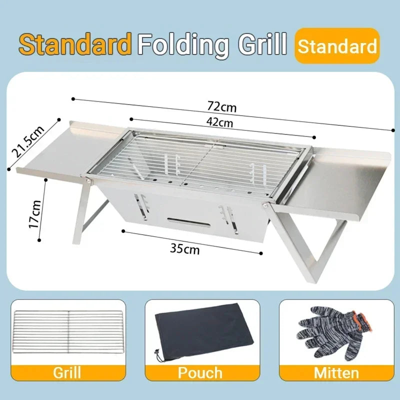 Stainless Steel Barbecue Grill