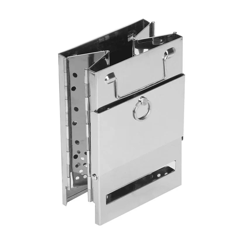 Portable Outdoor Square Firewood Stove