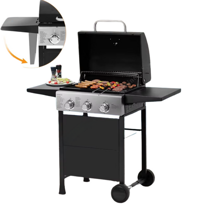 Outdoor 3 Burners Gas Grill