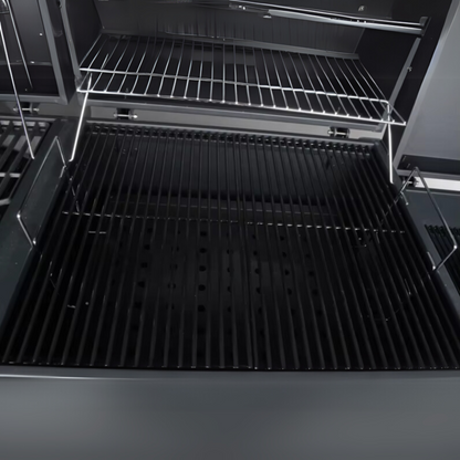 KEYO 3-Burner Gas-Charcoal & Smoker Combo Grill