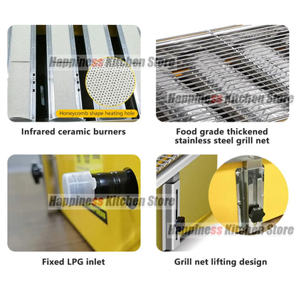 Smokeless Gas Grill & Stove