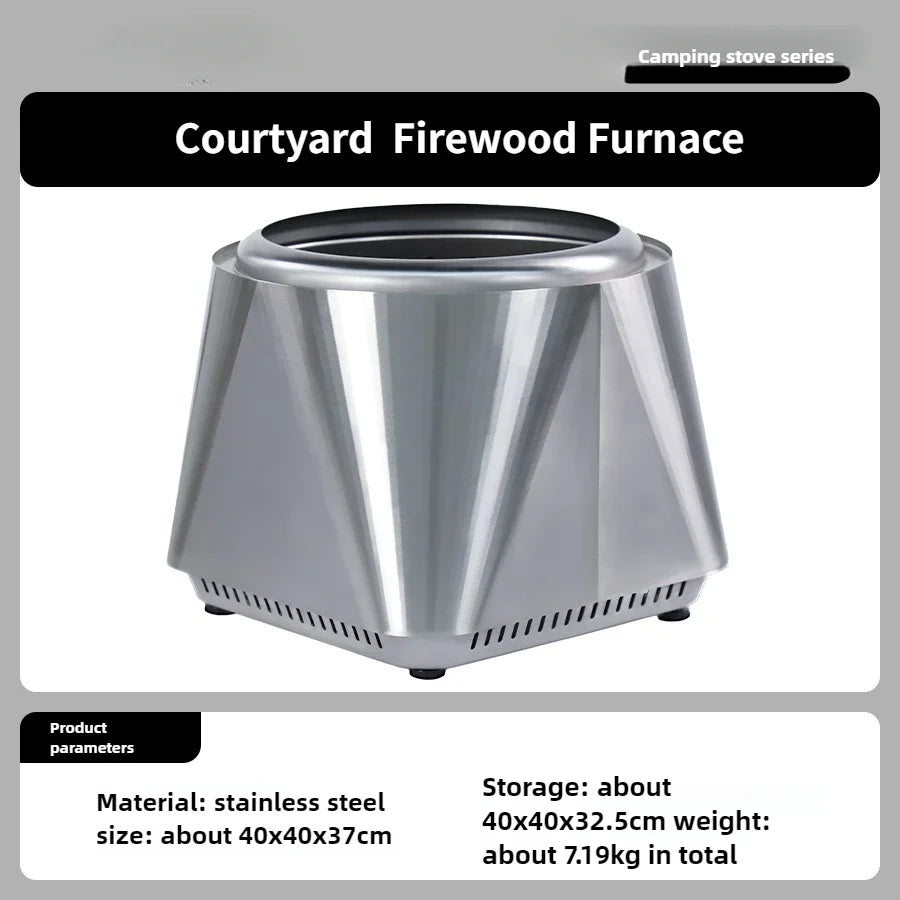 SmiloDon Outdoor Firewood Heater