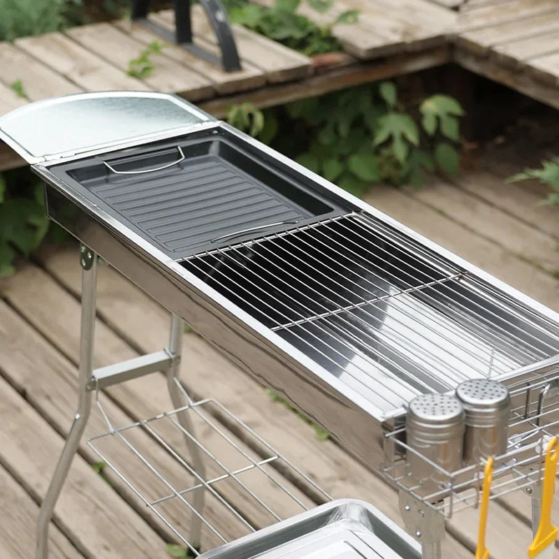 Charcoal Grill - Stainless Steel