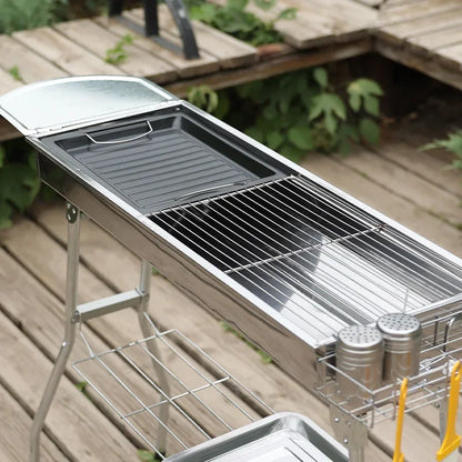Charcoal Grill - Stainless Steel