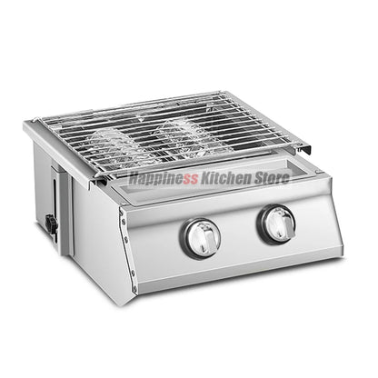 Smokeless Gas Grill & Stove