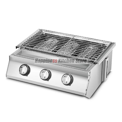 Smokeless Gas Grill & Stove