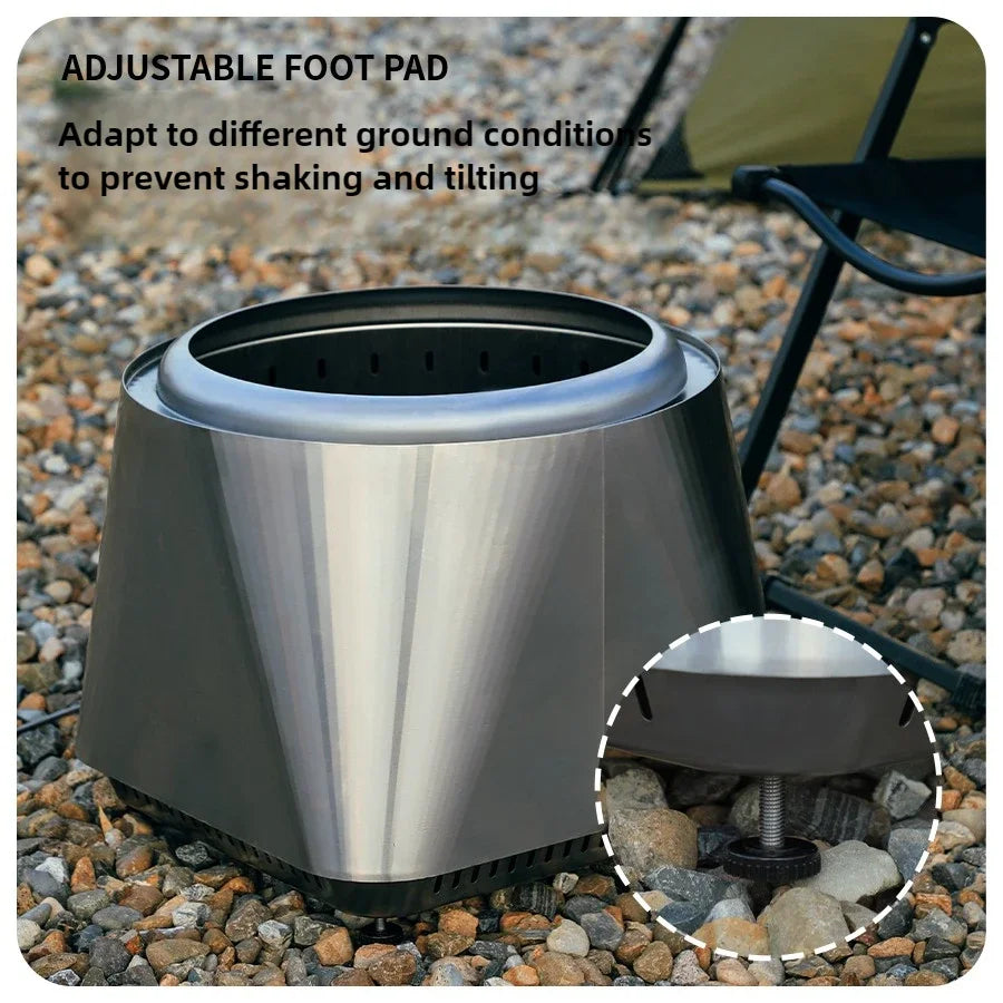 SmiloDon Outdoor Firewood Heater