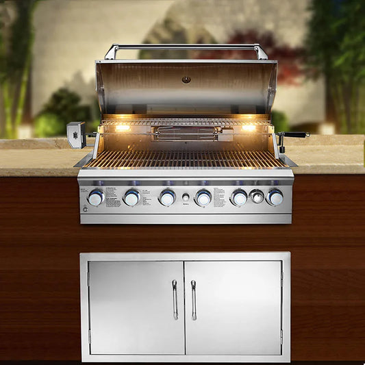 Outdoor BBQ Stove - Gas Grill