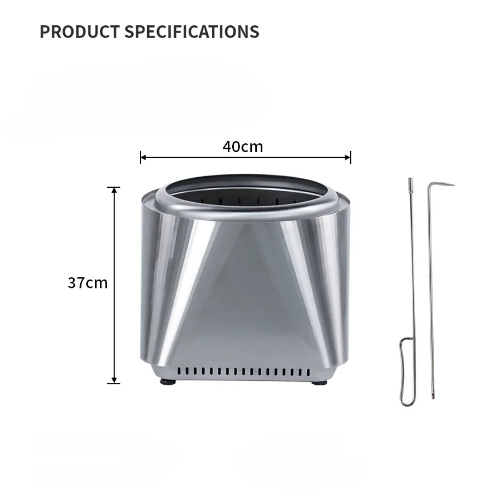 SmiloDon Outdoor Firewood Heater