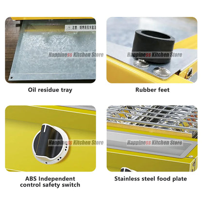 Smokeless Gas Grill & Stove