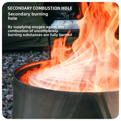 SmiloDon Outdoor Firewood Heater